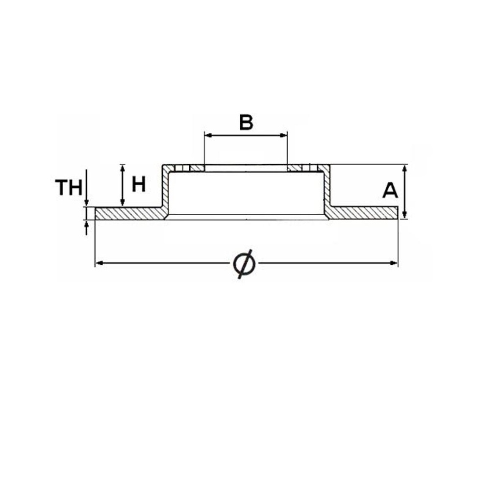 Disco De Freno Delantero Ex7 - Rx350