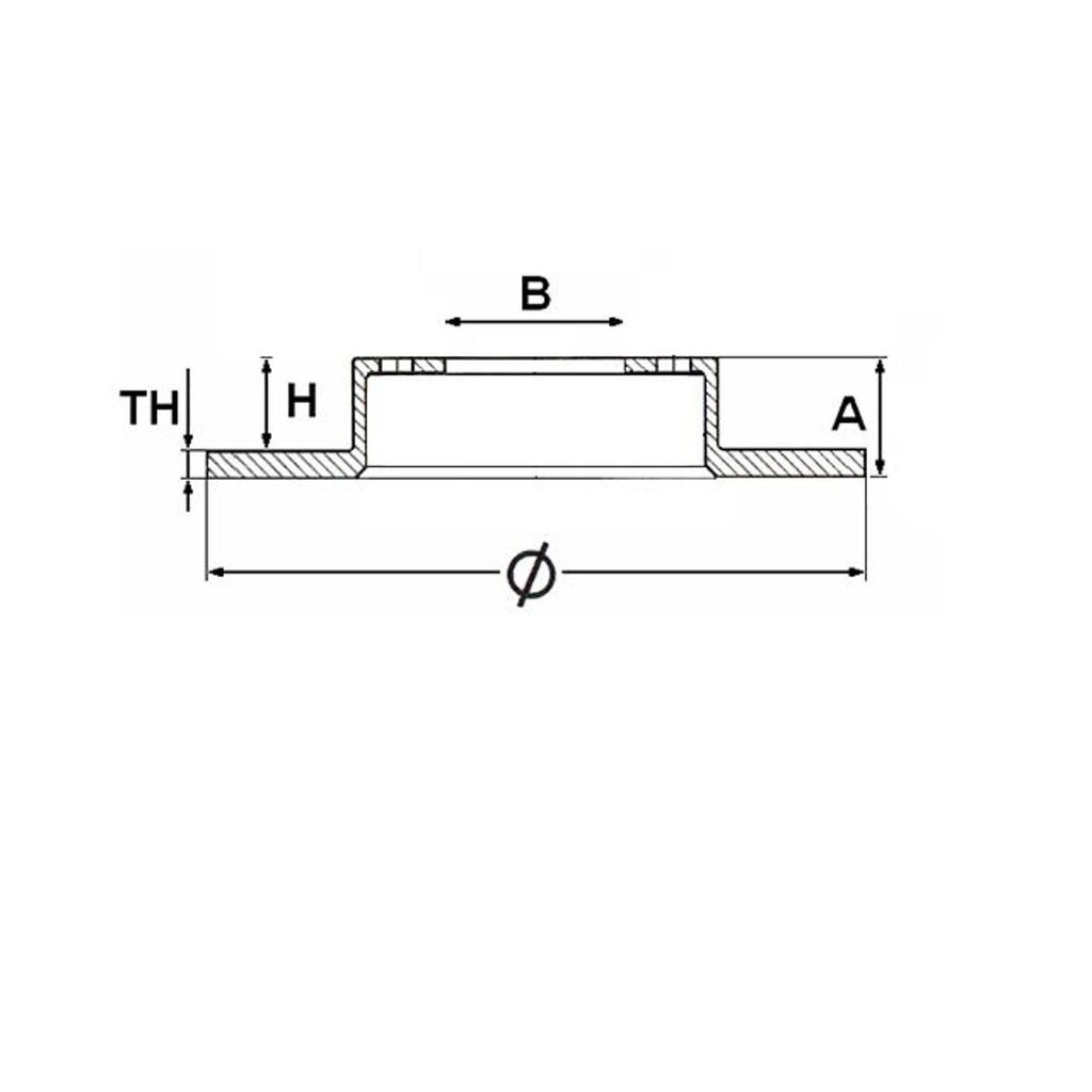 DISCO DE FRENO DEL Corolla