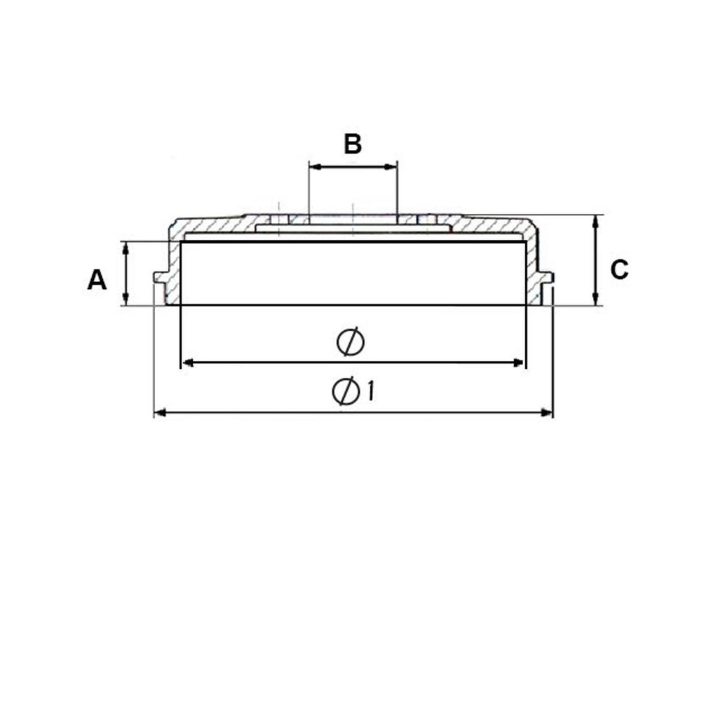 TAMBOR DE FRENO TRAS 2WD Swift