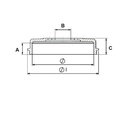 TAMBOR DE FRENO TRAS 2WD Swift
