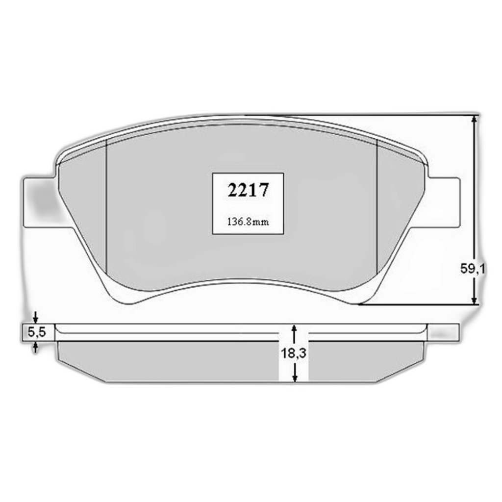 JG. PAST.FRENO DEL SIST BOSCH  LIQUIDACION Megane - Scenic