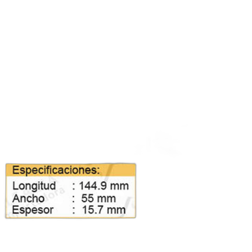 [MR-955727] Juego Pastillas Freno Outlander - Compass - Sebring - Delica