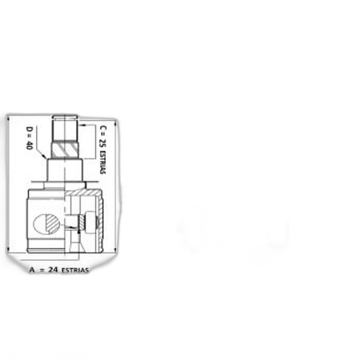 [NI-545] Punta Homocinetica V16 - Sentra