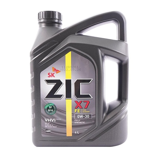 [ZIC X7 FE 0W-30 4L] Aceite Universal