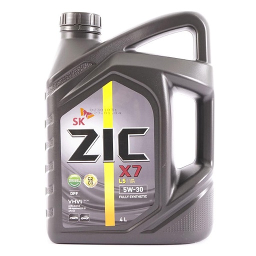 [ZIC X7 5W-30 LS 4L] Aceite Sonata - Santa - I-30 - Getz - Rio - Swift - Bt50