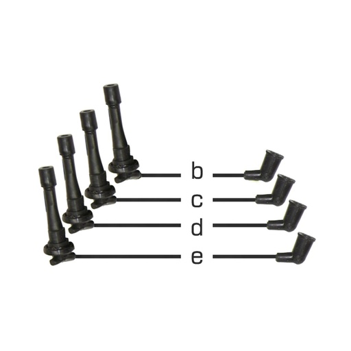 [287631] Juego Cable Bujias Crv