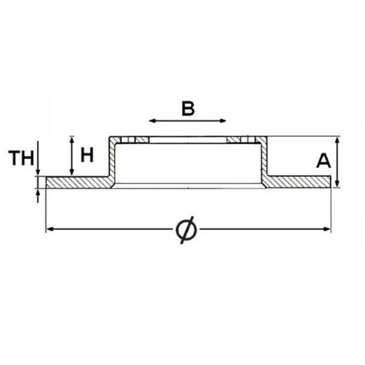 [D80707F] Disco De Freno Delantero Oferta Wrangler