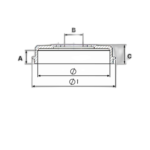 [T5215F] Tambor De Freno Trasero Oferta Yaris